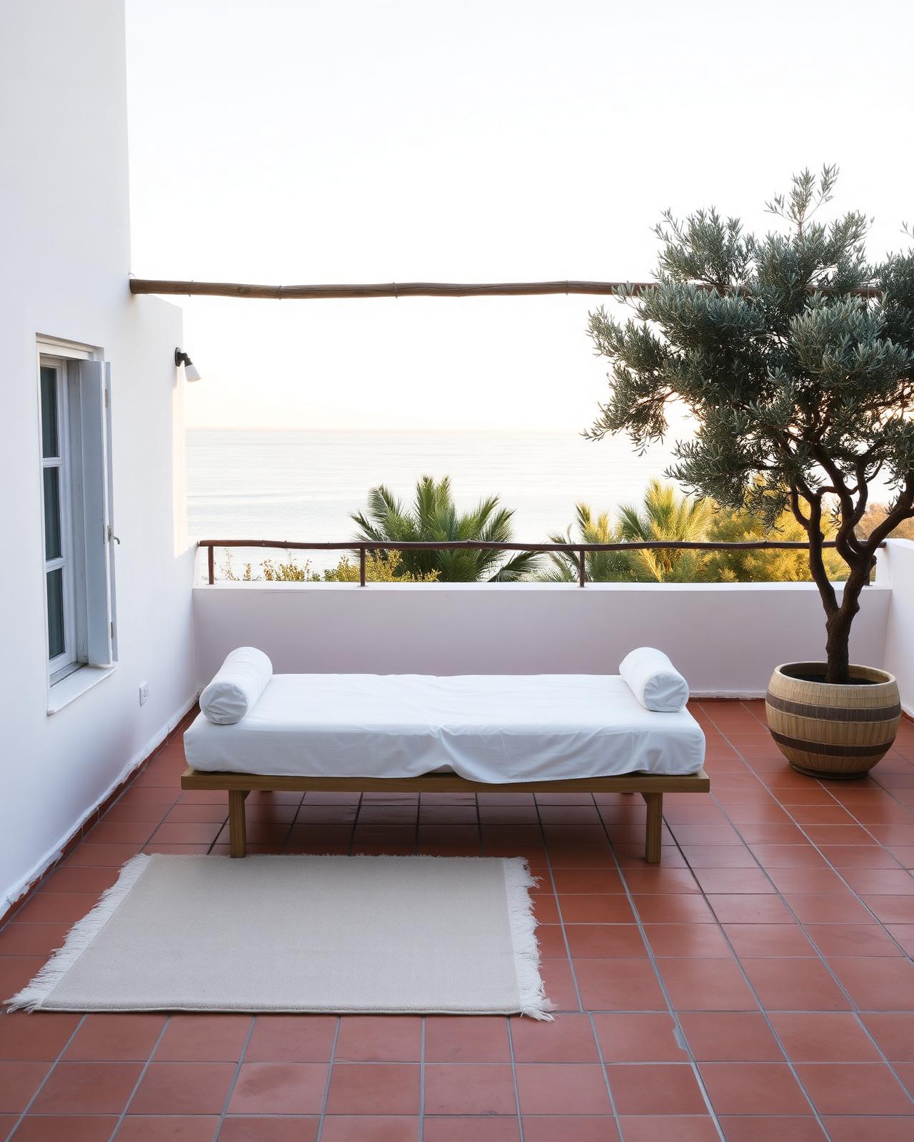 A terrace on the Costa del Sol